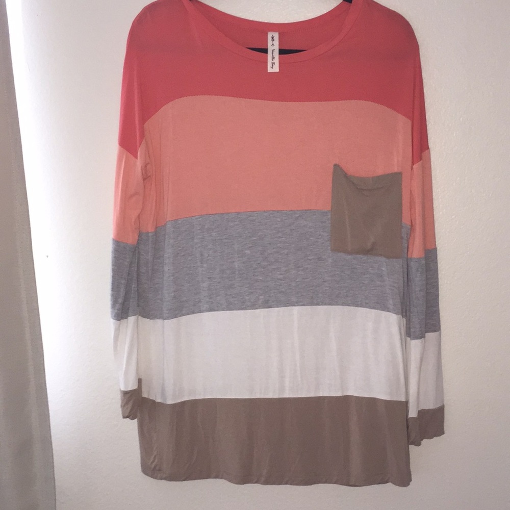Color Block Long Sleeve
